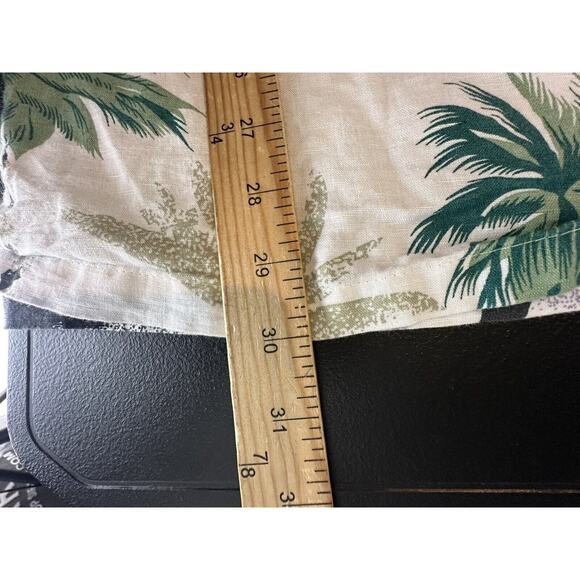ASOS Design 2XL Men Button Up Short Sleeves Shirt Linen Blend Worn On tv K37 - Picture 7 of 9